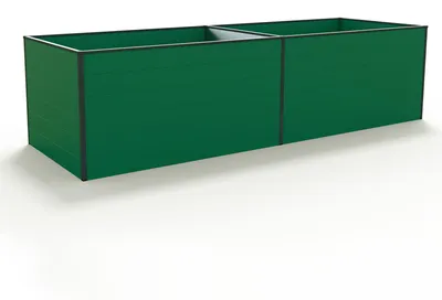 Zdjęcie produktu dla 99 x 297 x 77 cm Grzadka podwyzszona, zielony
