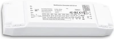 Produktbild von ISOLED LED Konstantstrom Trafo 700/800/900/950/1050/1200mA, 40W, Push/1-10V/DALI dimmbar, SELV