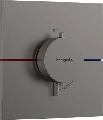 Image de hansgrohe ShowerSelect Comfort E thermostat, encastré, 1 consommateur, rosace carrée, 15574340