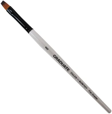Produktbild von Daler Rowney Graduate Multi-Technique Brush Synthetic Flachpinsel 8 Flat Shader
