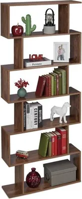 Immagine prodotto di Libreria alta marrone