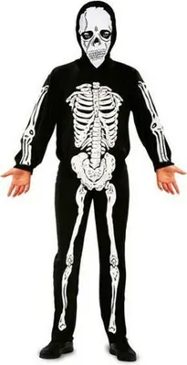 Immagine prodotto di L'altro me-203638 Costume da scheletro, 3-4 anni (Viving Costumes 203638) VIVING COSTUMES