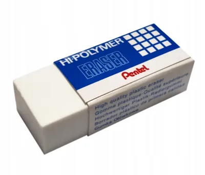 Immagine prodotto di Gomma Hi-Polymer 35x16x11,5mm bianca Confezione da 60 pezzi