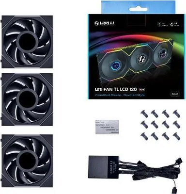 Immagine prodotto di Lian Li UNI FAN TL Custodia per computer LCD 12 cm Nero