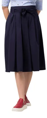 Productafbeelding van Ulla Popken damesrok, model Marine, maat 58