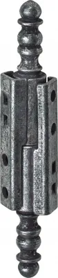 Image de Lot de 2 paumelles acier pour meuble HETTICH, L.40 x l.10 mm