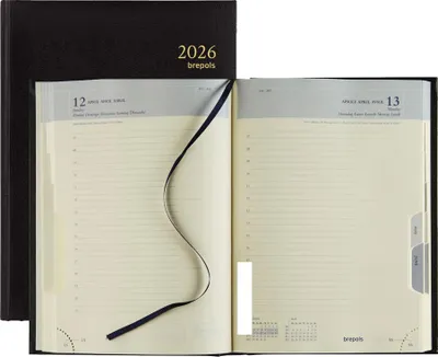 Immagine prodotto di calendario libro brepols "EURO" 2026 nero