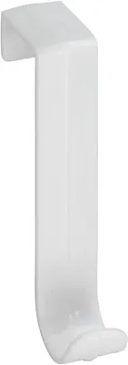 Produktbild von Wenko Türgarderobenhaken Kunststoff, weiß, 5er-Set