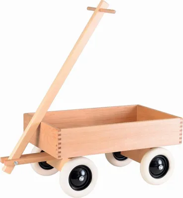 Produktbild von Egmont Toys Bollerwagen Holz 47x27x35 cm