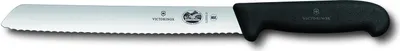 A Victorinox bread knife is shown against a white background.