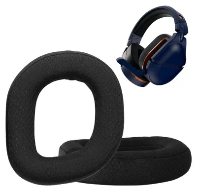 Produktbild von kwmobile 2x Mesh Polyester Ohr Polster für TurtleBeach Stealth 700 Gen 3 Ohrpolster - Ersatz Ohrpolster - Kopfhörer Ersatzteile - Kopfhörer