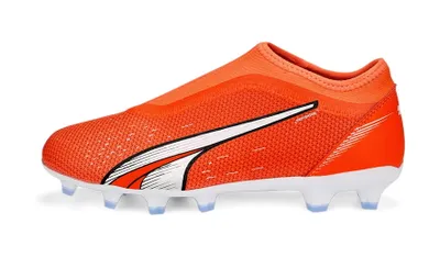 Produktbild von Puma Ultra Match LL FG/AG Jr. - Kinder Fussballschuhe - 107229, Farbe:Orange, Kinder Schuhe:37.5