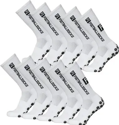 Produktbild von Fußballsocken 10er-Pack Sportsocken Rutschfeste Sportstrümpfe gr.39-46