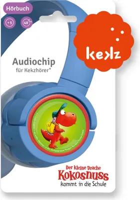 Produktbild von Kekz Audiochip für Kekzhörer, Der Kleine Drache Kokosnuss - Kekz 1: Kokosnuss kommt in die Schule, Hörspiel für Kinder ab 3 Jahren, Spielzeit ca. 47 min