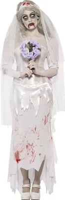 Produktbild von Zombie Braut - Horror Halloween Kostüm Damen Größe: M