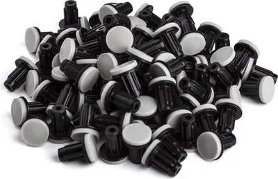 Produktbild von Türpuffer für Bohrung 5 mm / Pufferstärke 2 mm Möbelpuffer Möbeltürpuffer Türanschlagpuffer