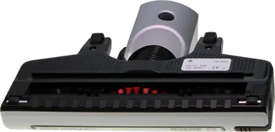A close-up, studio shot of a vacuum cleaner attachment.