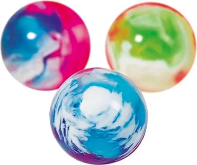 Image de Flummy marbré multicolore