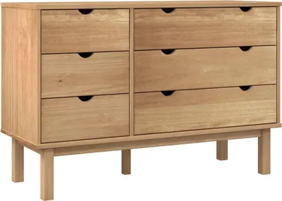 Immagine prodotto di Cassettiera OTTA 111x43x73,5 cm cm in Legno Massello di Pino
