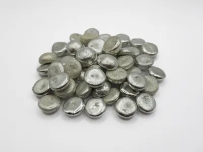 Produktbild von Lagermetall Weißmetall WM89 Sn89Sb7,5Cu3,5, Gewicht: 1 kg