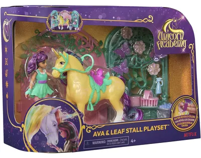 Obrázek produktu pro Unicorn Academy Ava & Leaf Stall, Akční/dobrodružství, 4 rok/roky, Vícebarevný