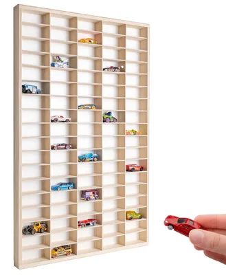 Productafbeelding van Creative Deco Wandvertoningskast Planken, 78.8 x 50 x 4 cm