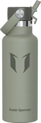 Produktbild von Sparrow Trinkflasche Kinder 500ml Edelstahl Thermosflasche mit Strohhalm
