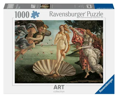 Image de Ravensburger Puzzle 1000 pièces - Art Collection - La Naissance de Vénus/Sandro Botticelli