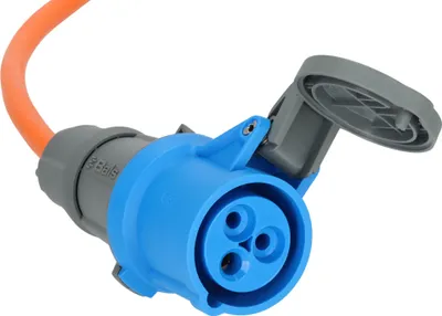 Produktbild von Brennenstuhl Adapterkabel + 230 V/16 A CEE-Anschluss + 230 V Stecker 150 cm