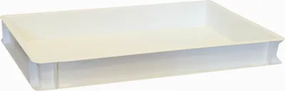 Produktbild von Pizzateigbehälter Pizzaballenbox weiß 60x40x7 cm