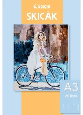 Obrázek produktu pro Skicák A3, 180 g, 20 listů
