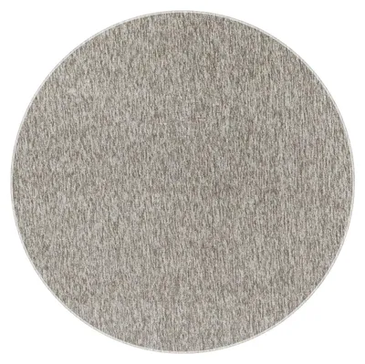 Produktbild von Kurzflor Teppich Neva rund, Farbe: Beige, Größe:200 cm rund