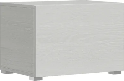 Produktbild von Bodenmontierter Klappensockel L.60 H.40 P.39,2 mit Füßen in Natureiche