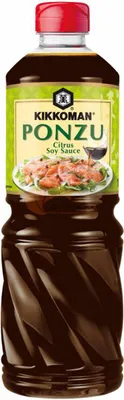 Image de Sauce soja Kikkoman Ponzu au goût de citron du Japon 1000ml