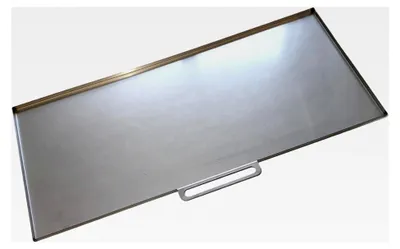 Produktbild von Edelstahl Fettauffangblech für Gasgrill Enders Boston Black 4 Pro (610 x 265 x 10 mm)