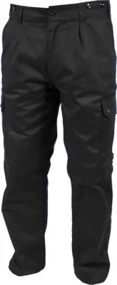 Produktbild von MFH Feldhose BW (Bundeswehr) aus 65% Baumwolle und 35% Polyester, schwarz