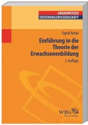 Obrázek produktu pro Einführung in die Theorie der Erwachsenenbildung