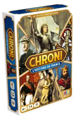 Zdjęcie produktu dla Chroni Histoire de France, gra edukacyjna, dla 1-6 graczy, od 10 roku życia