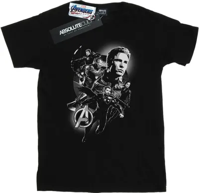 Produktbild von Marvel - "Avengers Endgame Heroes" T-Shirt für Herren BI8043 (3XL) (Schwarz)