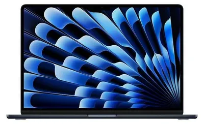 Obrázok produktu pre Notebook Apple MacBook Air 15.3" M3 256GB Midnight mryu3, 15.30, Apple M3 osemjadrový, 256GB SSD, 8, Apple 10-jadrová GPU, Mac OS