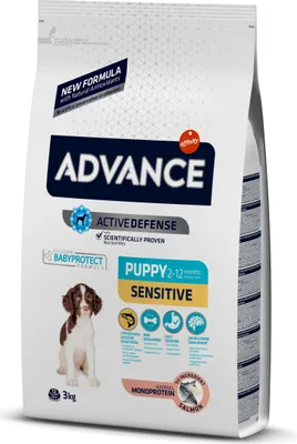 Produktbild von ADVANCE Puppy Sensitive - Trockenfutter für futterempfindliche Welpen 3kg