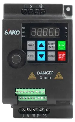 Obrázok produktu pre 3-fázový vektorový menič frekvencie VFD 380 V na plynulú reguláciu otáčok motora
