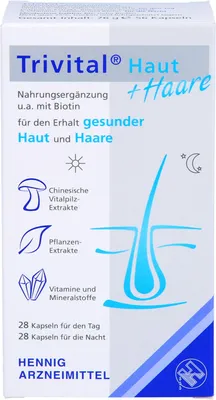 Produktbild von Trivital Haut Haare, 56 St KAP