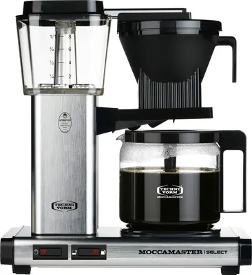 Produktbild von MOCCAMASTER Filterkaffeemaschine KBG Select Brushed 1,25L Edelstahl NEU