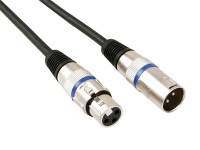 Immagine prodotto di Cavo Xlr - Xlr maschio a Xlr femmina - 3 M - Nero