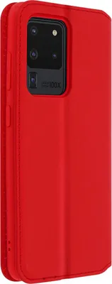 Zdjęcie produktu dla Avizar, Etui Galaxy S20 Ultra Magnetic Foldable z funkcją podstawki, czerwony