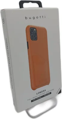 Produktbild von Bugatti iPhone 11 Pro Londra Cases Schwarz Luxus Rundum Handyhülle