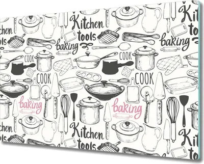 Produktbild von Glas-Herdabdeckplatte Glaskeramikkochfeld-Abdeckung Spritzschutz - 80x52 cm - Set Töpfe Pfannen