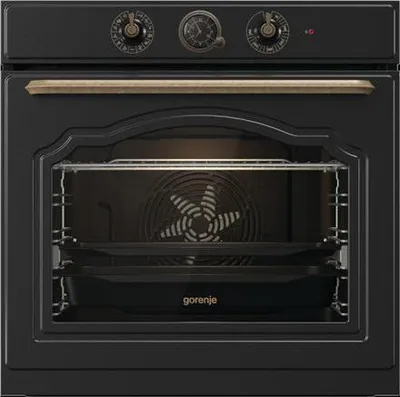 Zdjęcie produktu dla Gorenje BOS67371CLB, Duży, Kuchenka elektryczna, 77 l, 2300 W, 77 l, 2300 W