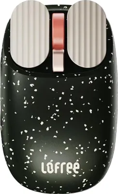 Produktbild von Lofree Wavy Chips Kabellose Maus, Bluetooth / 2.4 GHz, Retro-Design, Return